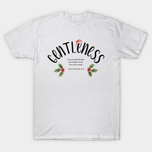 Gentleness - Fruits of the Spirit 2023 Christmas | Group | Set Design T-Shirt